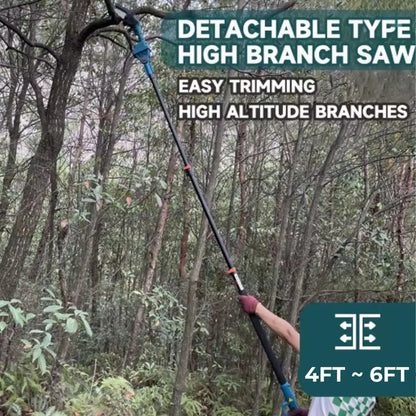 Lumberon R2 Pro — 2-in-1 Cordless Telescopic Pole Chainsaw & Mini Chainsaw + FREE Battery + Fast Charger